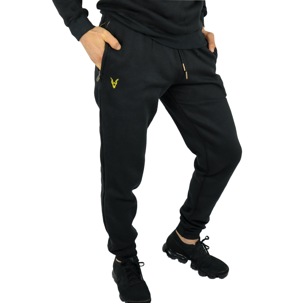 Hose Baggy  Schwarz Logo Rot/Gelb