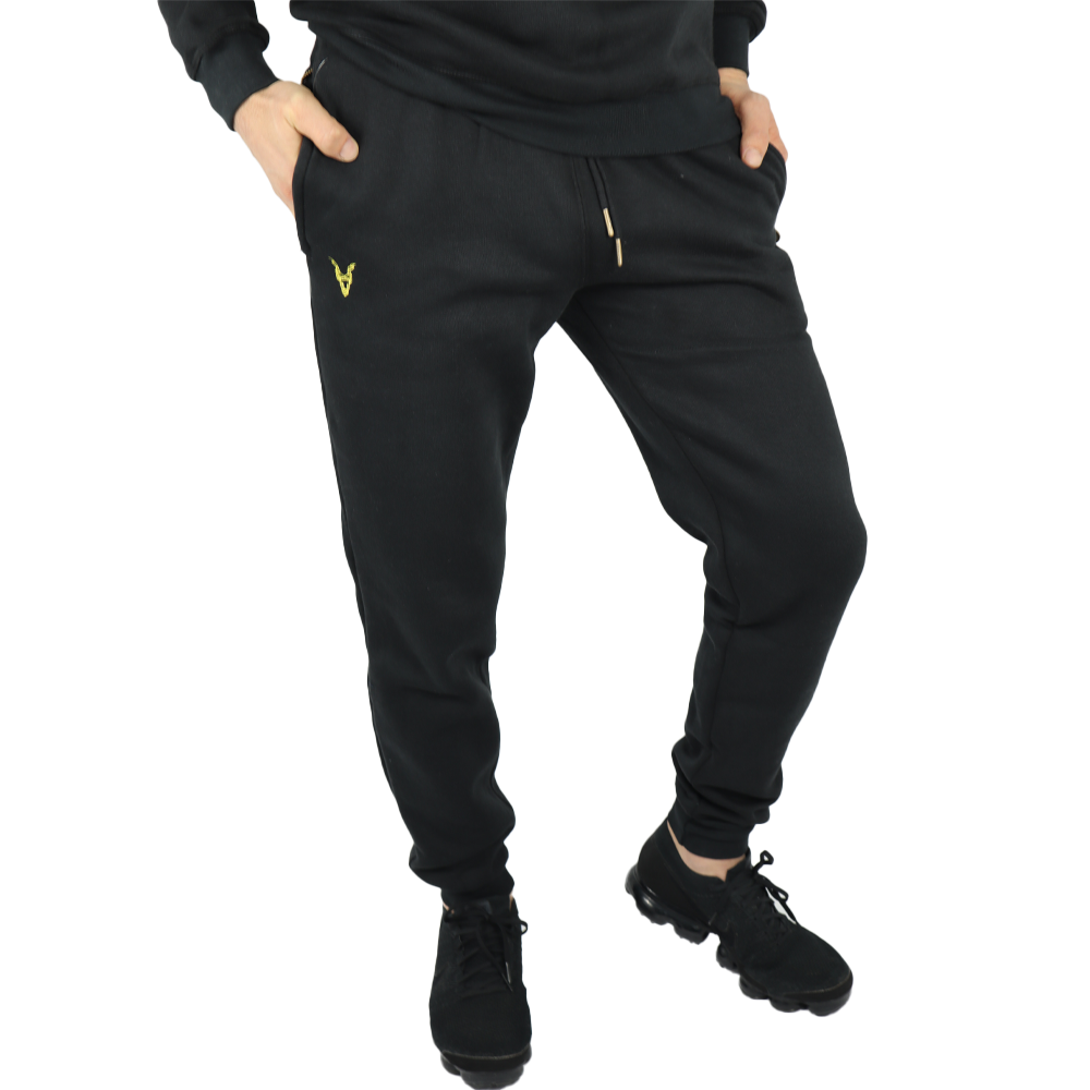 Hose Baggy  Schwarz Logo Rot/Gelb